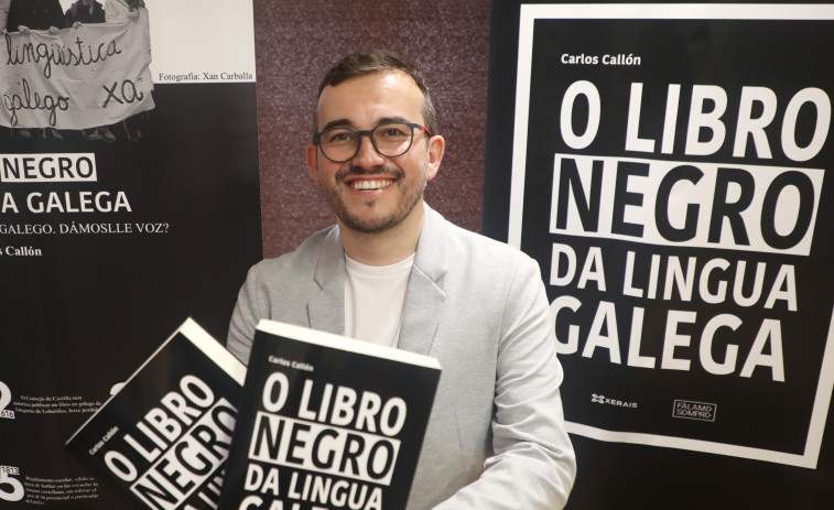 Carlos Callón narra en 'O libro negro' a represión histórica da lingua galega