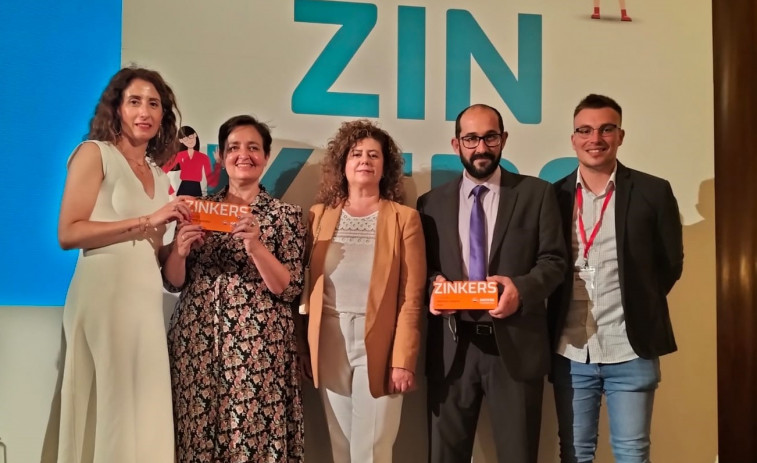 El IES Agra do Orzán gana el premio Zinkers en Galicia por su proyecto de sostenibilidad