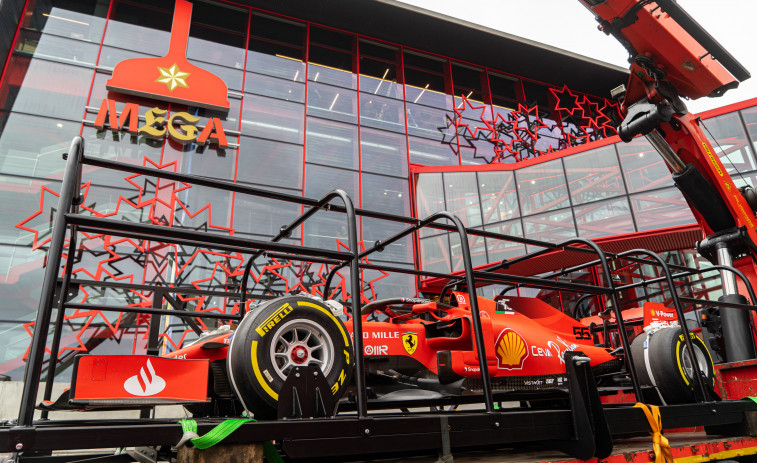 MEGA expondrá en A Coruña el Show Car de la Scuderia Ferrari