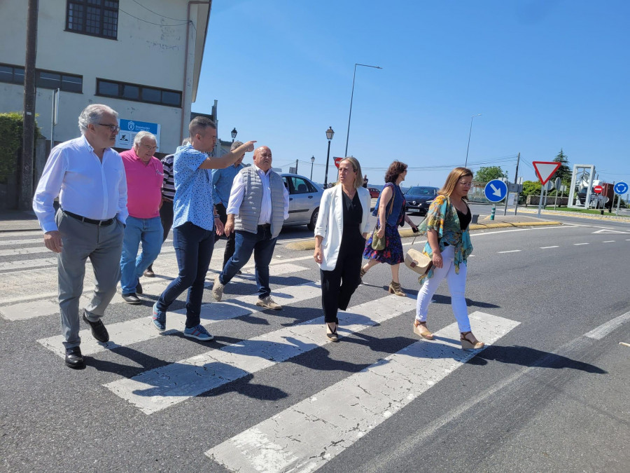 Infraestruturas invertirá 400.000 euros en dos sendas peatonales en Montouto y Mabegondo