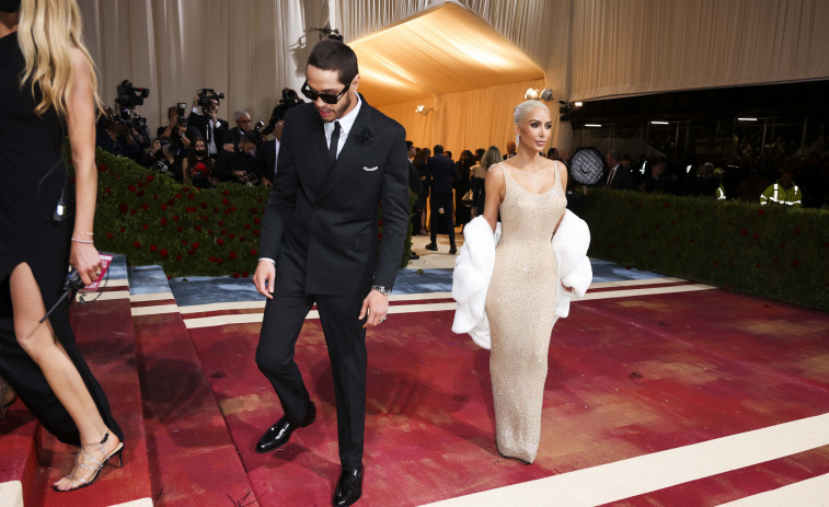 Acusan a Kim Kardashian de dañar el vestido de Marilyn que lució en la Met Gala