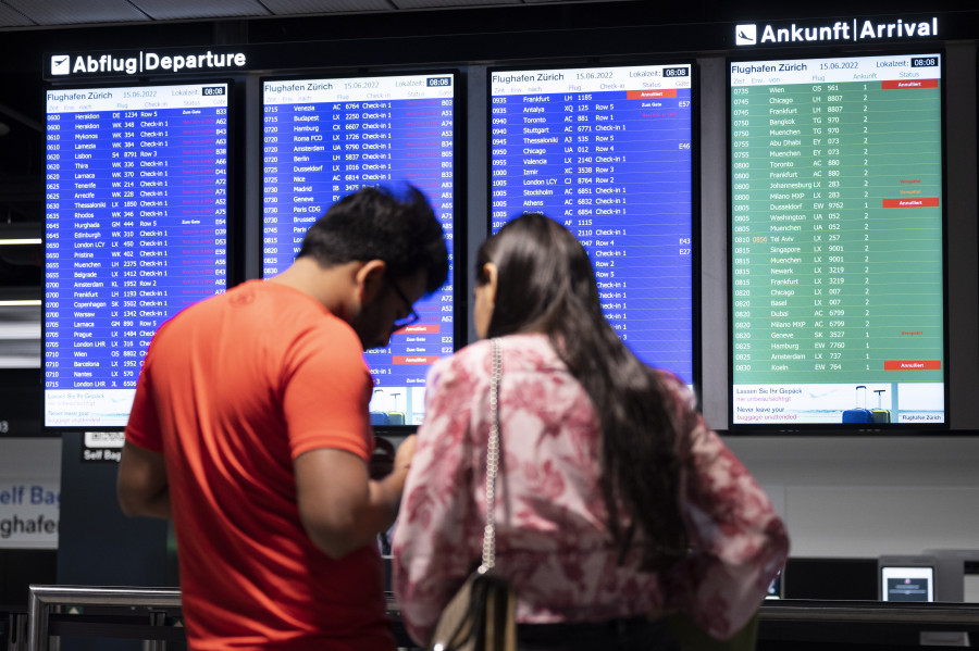 Un fallo informático paraliza durante varias horas el espacio aéreo suizo