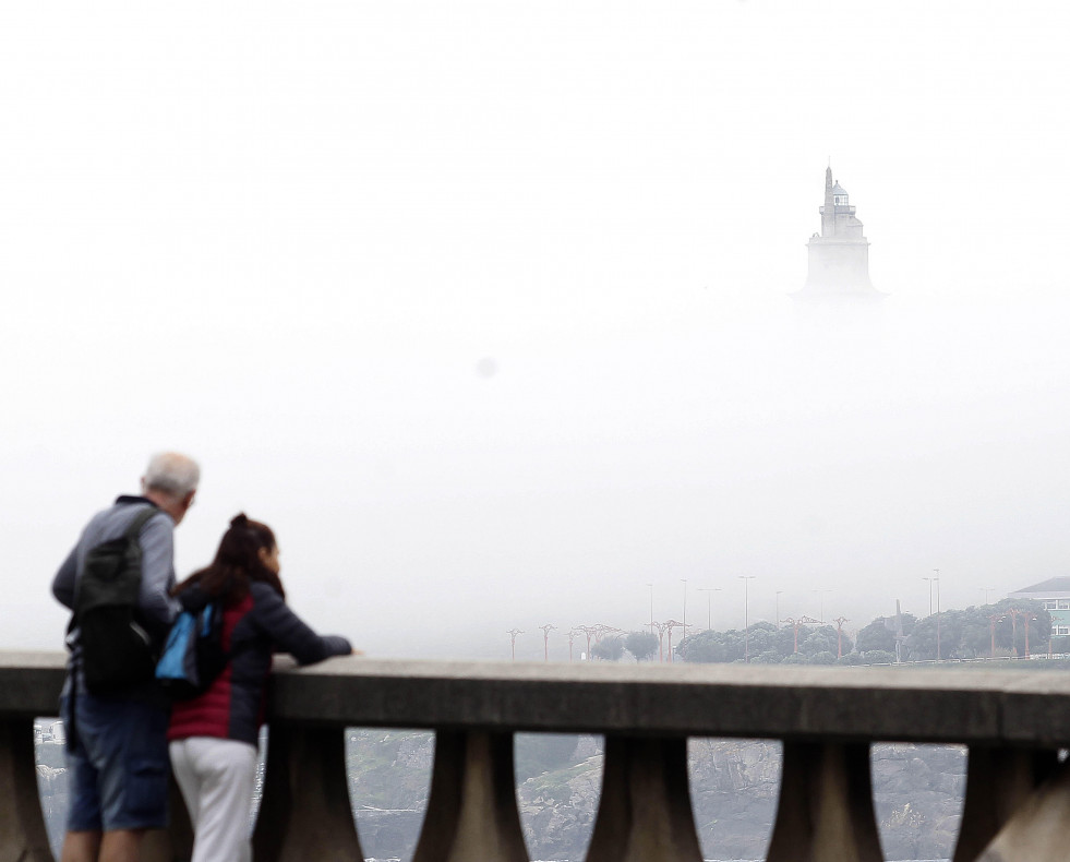 A Coruña entre la niebla @Quintana (8)