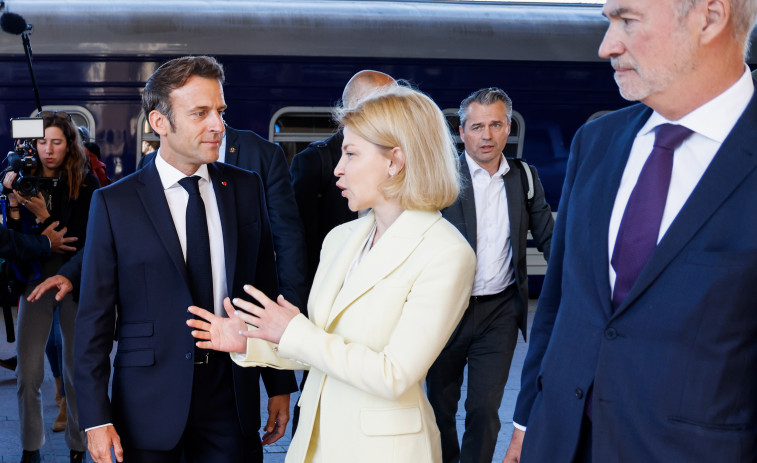 Macron, Scholz y Draghi viajan a Ucrania para buscar salida al conflicto