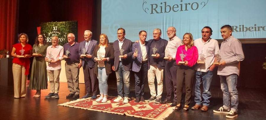 La XI Gala de los Premios de la D.O. Ribeiro reunió a más de 200 personas