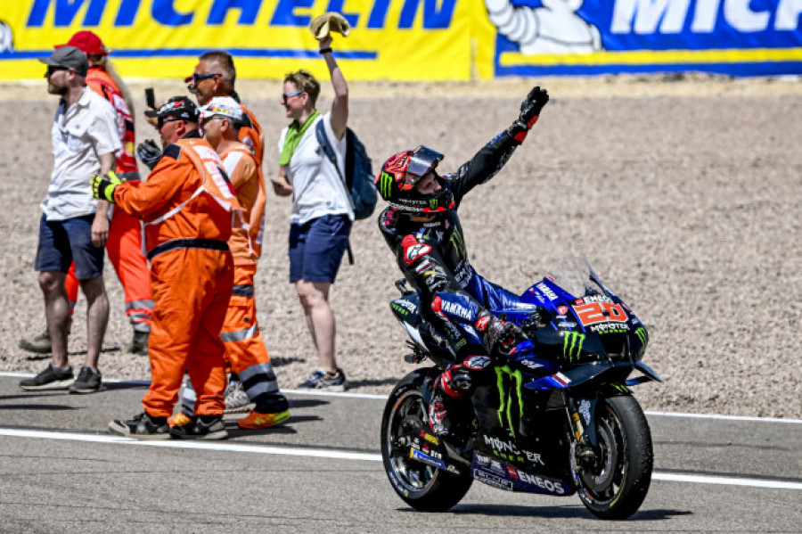 Quartararo nuevo "rey" de Sachsenring