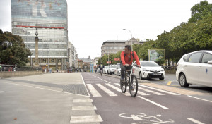 El Ayuntamiento estudia que el carril bici sea permanente en los Cantones