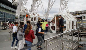 La noria de A Coruña abre sus puertas