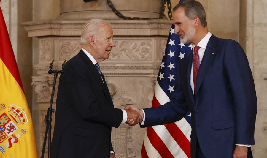 El Rey y Biden reivindican la importancia de mantener la unidad y defender las democracias