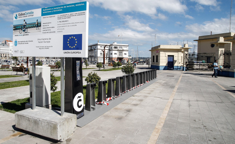 El nuevo BiciCoruña se pondrá en marcha el 12 de julio con una cuota anual de cuarenta euros