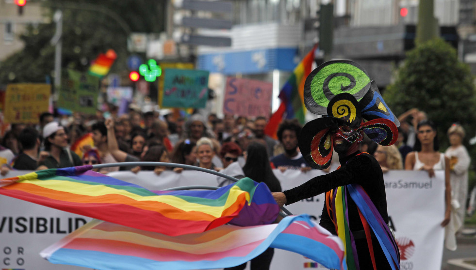 La manifestación del Orgullo LGTBI, en A Coruña (25)