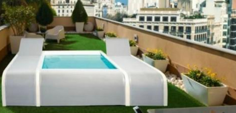 Así es la piscina mariposa, la propuesta de Leroy Merlín que hará de tu terraza o jardín un espacio único