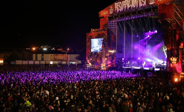 El Resurrection Fest arranca en Viveiro tras un parón de dos años