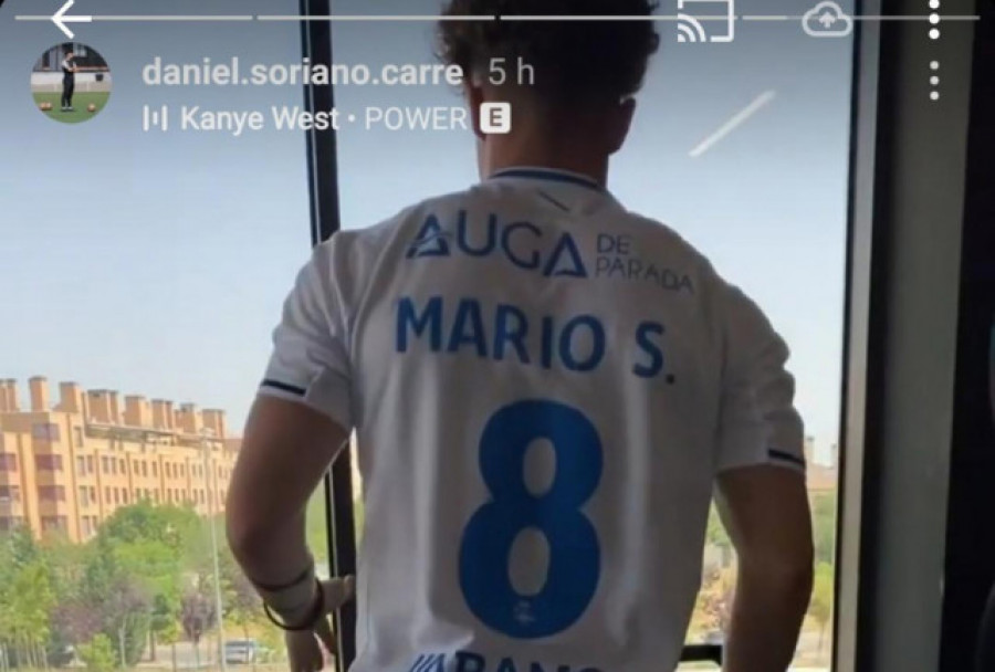 Guiño de Mario Soriano al Depor en sus vacaciones