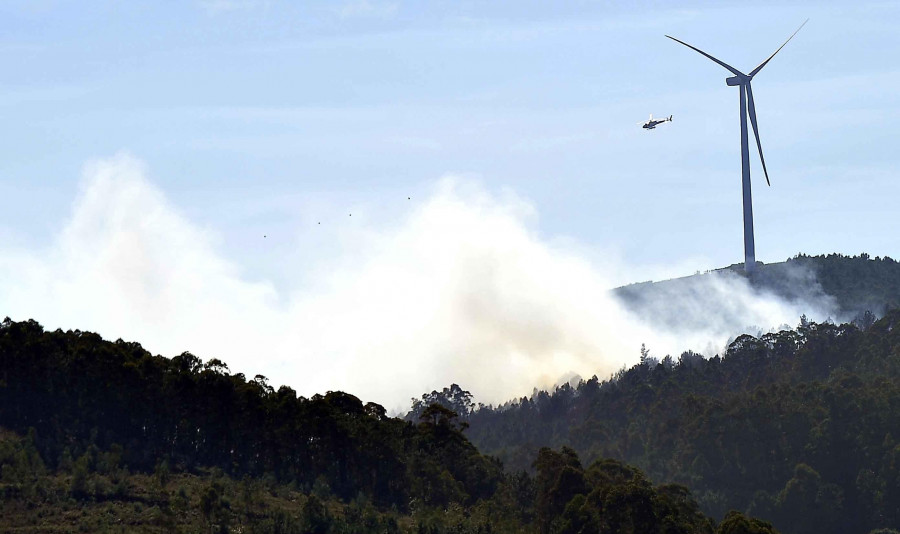 Arteixo se opone a la instalación de otro aerogenerador en Monteagudo