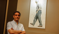 El pintor coruñés Roberto Díaz dona una de sus obras al Palacio de la Ópera