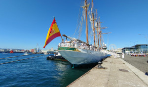 Escala del Juan Sebastián de Elcano en A Coruña