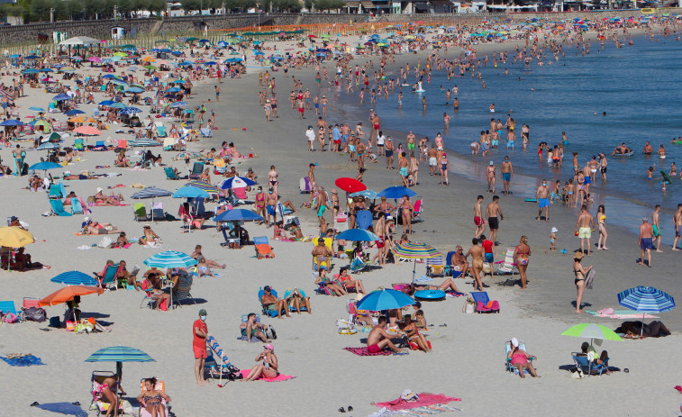 Aviso amarillo este viernes por altas temperaturas en las Rías Baixas y en Ourense