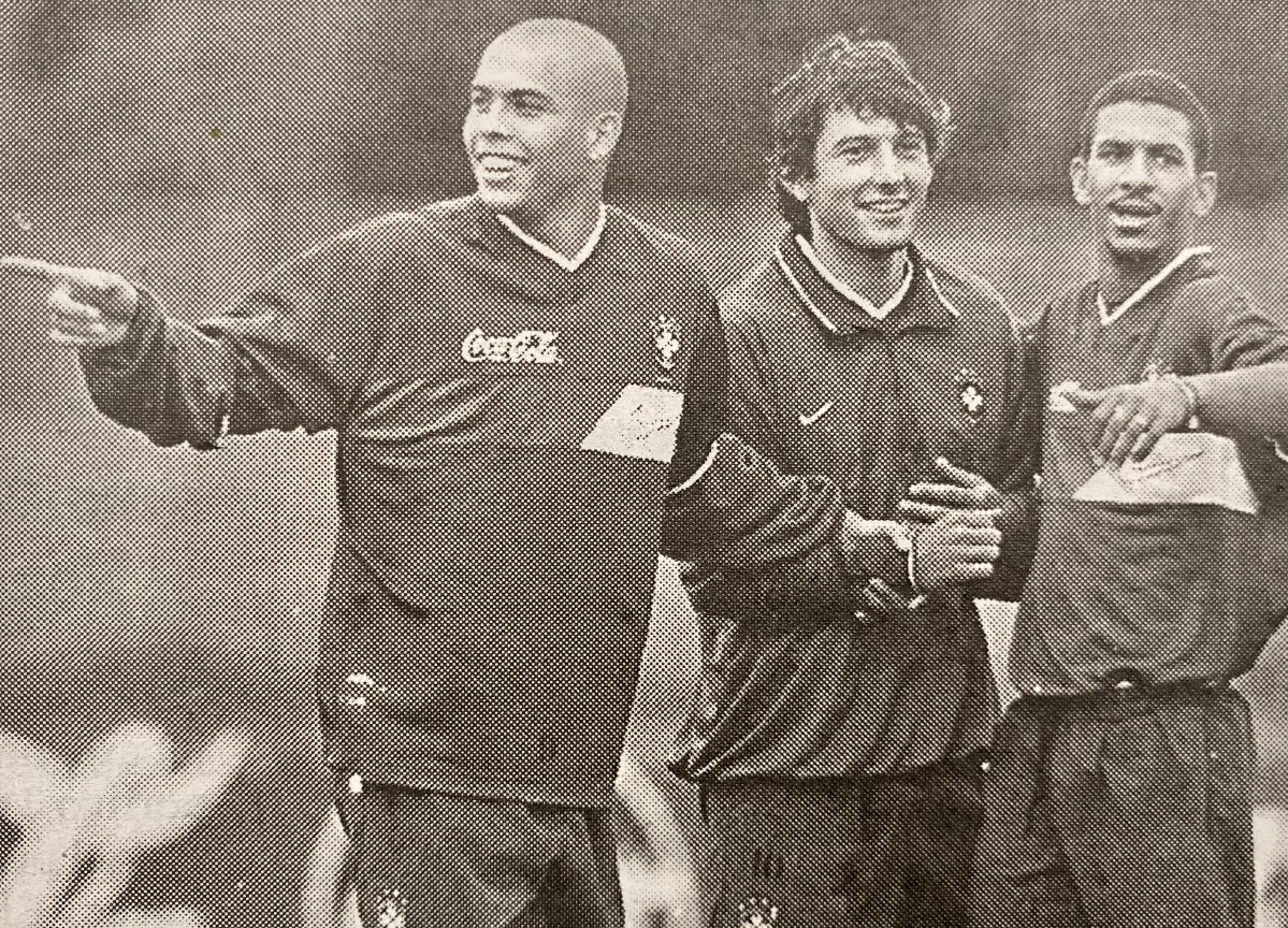 Ronaldo, Leonardo y Djalminha 1997