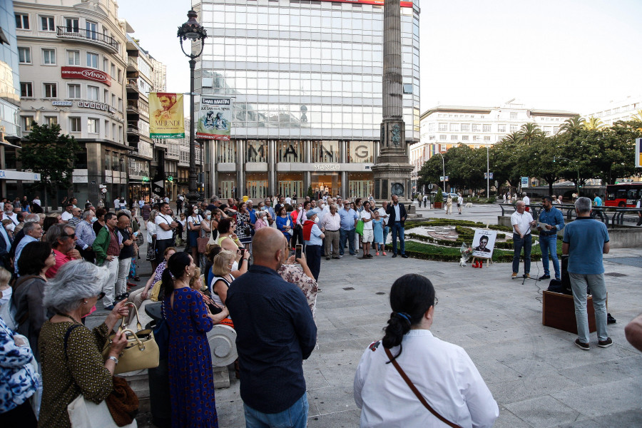 A Coruña echó la vista atrás 25 años para recordar a Miguel Ángel Blanco