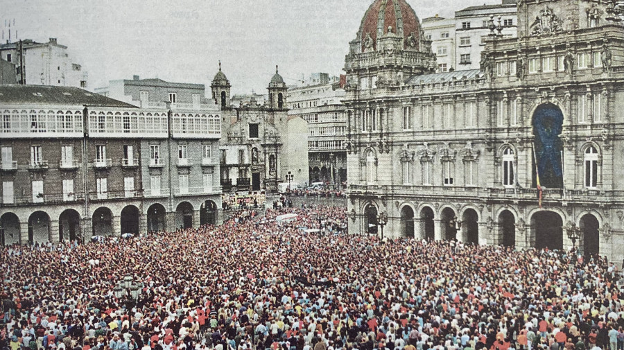 Hace 25 años: Más de 100.000 personas en la manifestación por Miguel Ángel Blanco