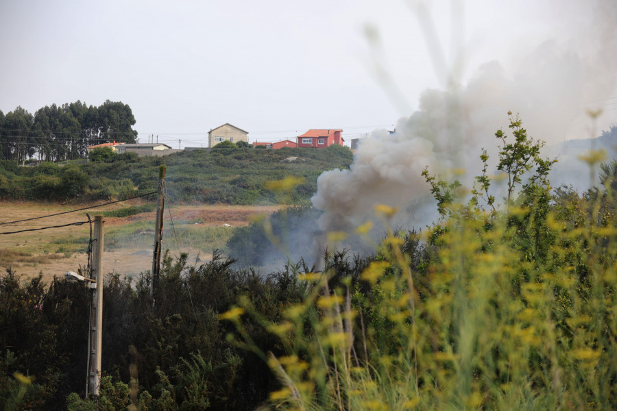 Los vecinos de San Pedro de Visma exigen prevención ante los incendios