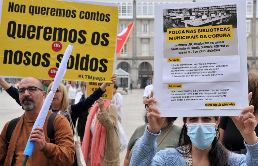 El Ayuntamiento, firme en el proceso sancionador contra LTM, la concesionaria de las bibliotecas