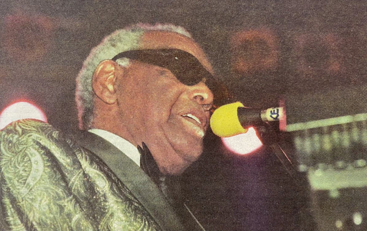 Ray Charles en A Coruña en 1997