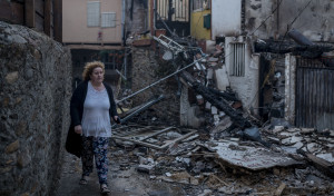 La Xunta eleva la cifra de desalojados por los incendios a más de 1.400