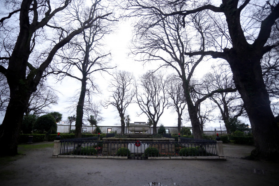 Las obras del jardín de San Carlos se aplazan por falta de material