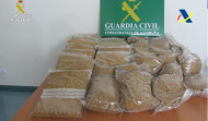 La Guardia Civil y Aduanas se incautan de 83 kilos de tabaco de contrabando en  A Coruña
