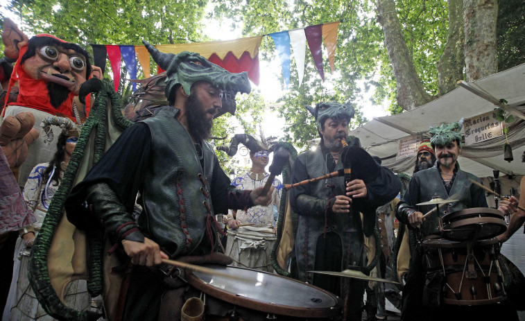 Cinco días de fantasía medieval en las calles de la Ciudad Vieja y María Pita