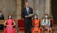 El rey reivindica ante el Apóstol el 
