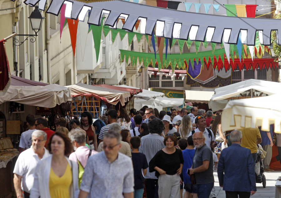 Así será la feria medieval de A Coruña, que se celebra del 21 al 25 de julio