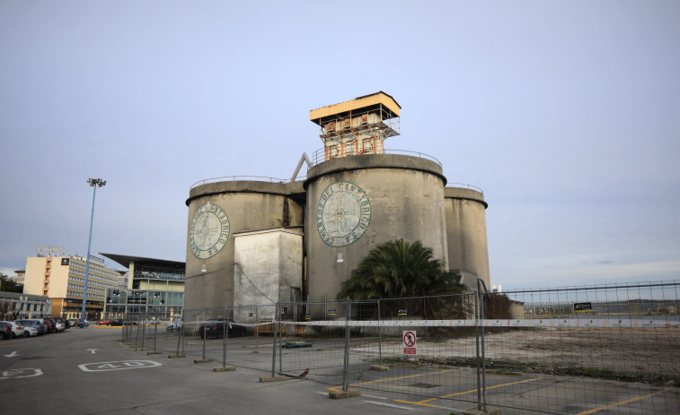 El desmantelamiento de los silos de Calvo Sotelo a vista de timelapse