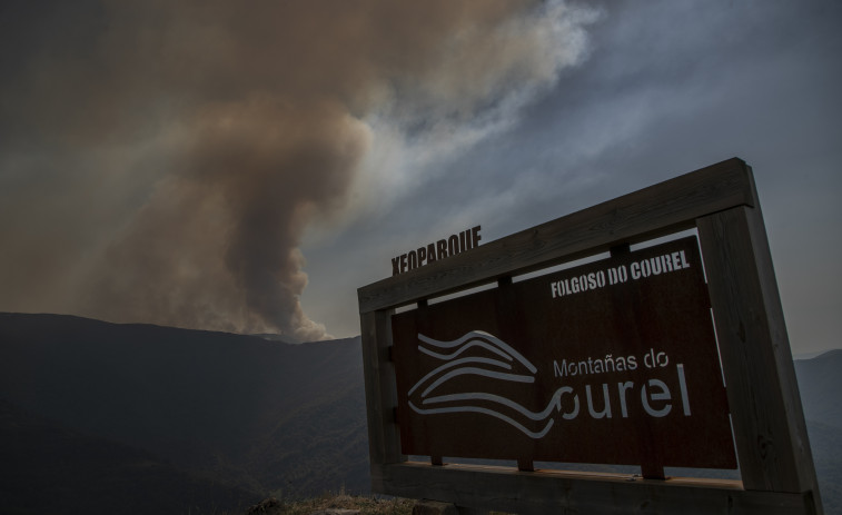 Controlado el gran incendio de O Courel que ha arrasado 11.100 hectáreas