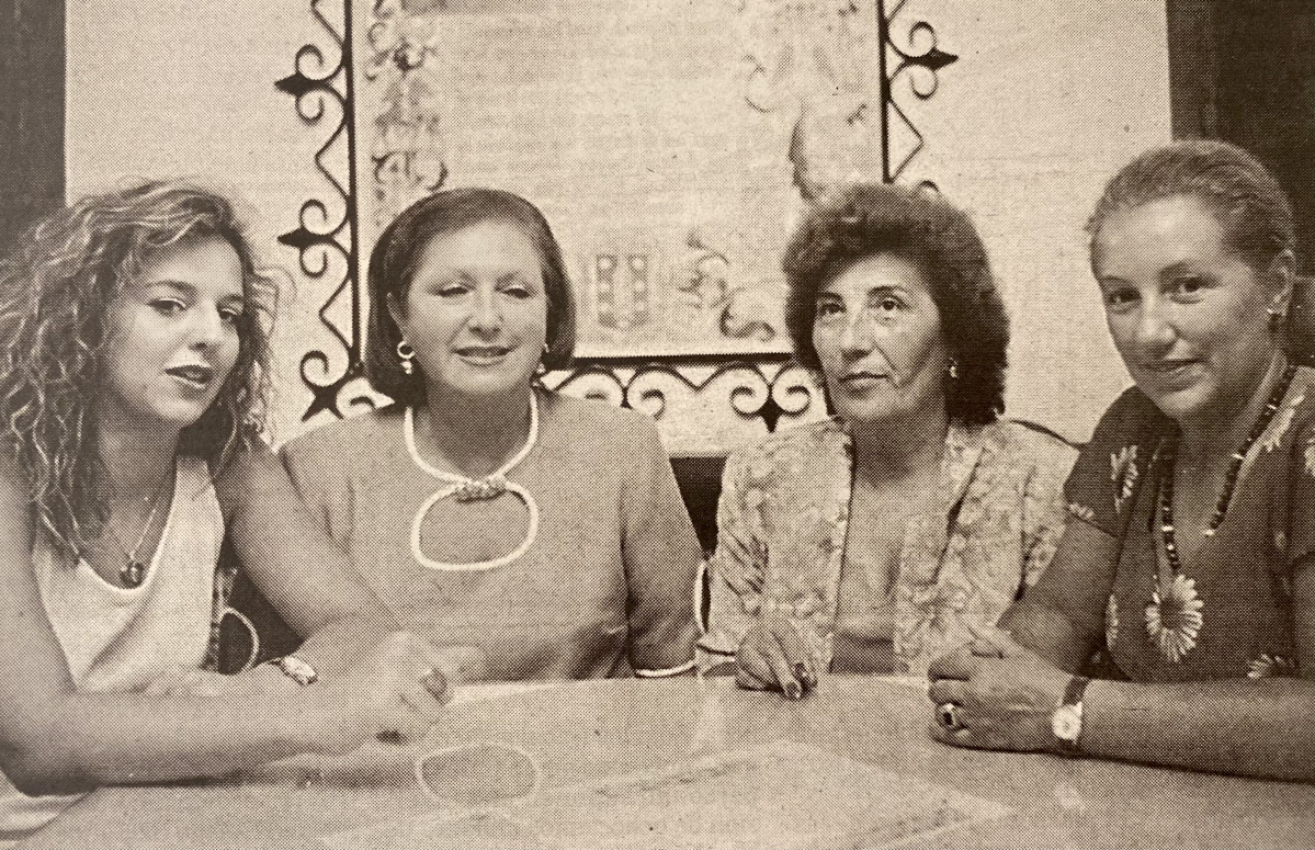 Silvia Fraga, Pilar Barreiro, u00c1ngeles de la Iglesia y u00e1ngeles de la Fuente 1997