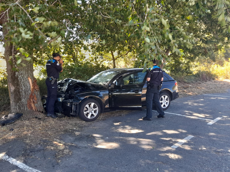 Muere un conductor de 48 años en San Pedro de Visma tras chocar contra un árbol