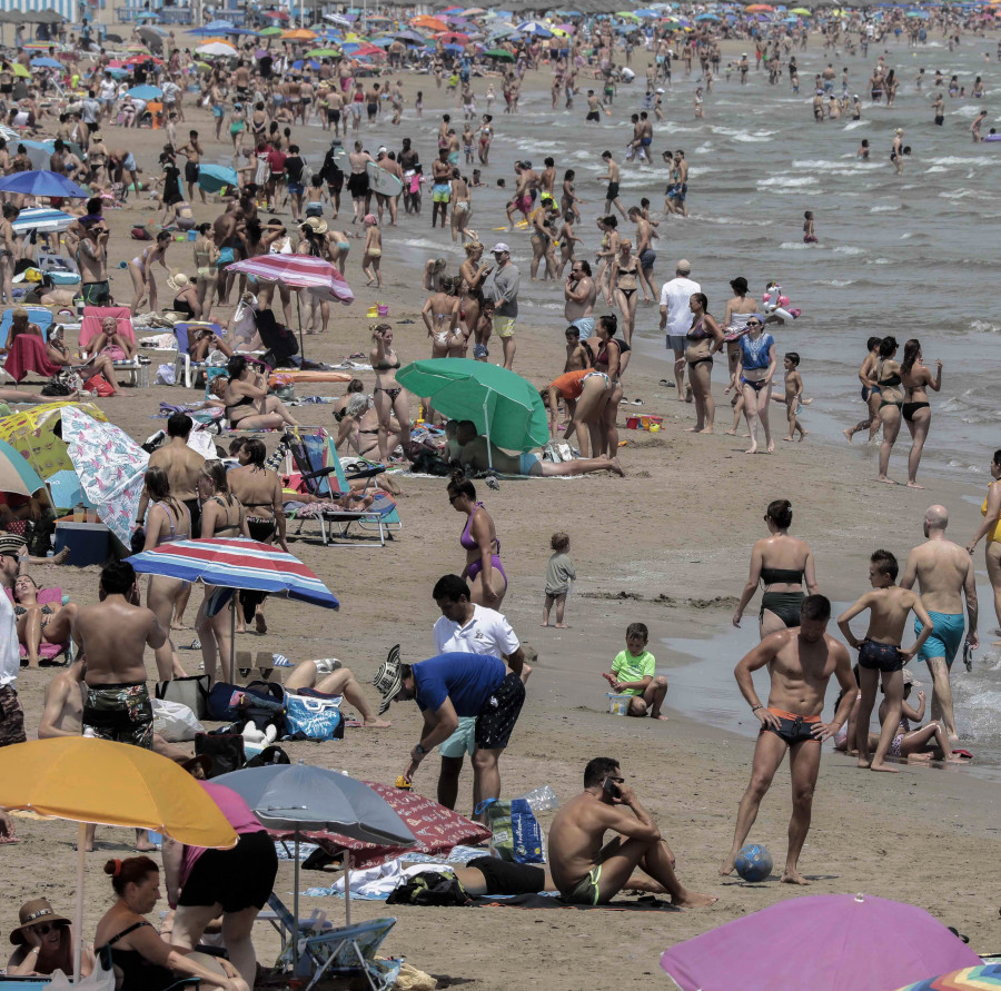 Las olas de calor y de tiempo fresco