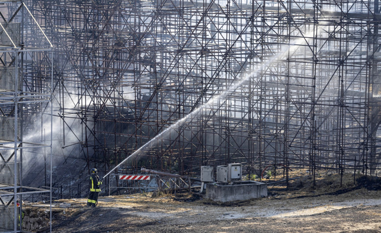 Un incendio destruye algunos platós en los históricos estudios de Cinecittá