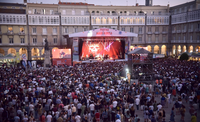 Las fiestas del 31 de julio al 6 de agosto: De María Pita a Culleredo y Oleiros