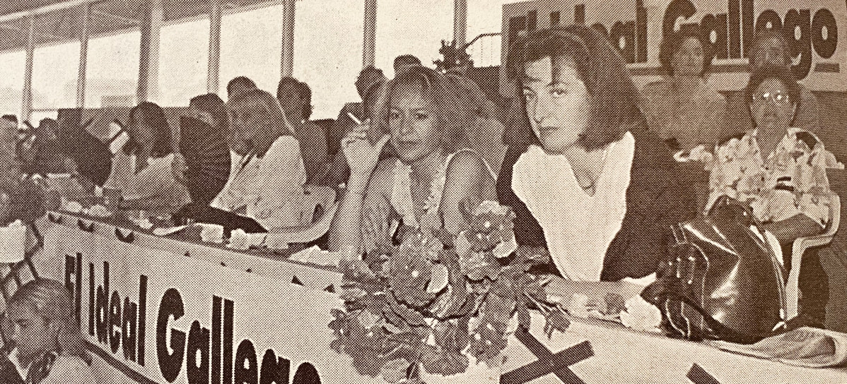 Palco de El Ideal Gallego en la feria taurina de 1997