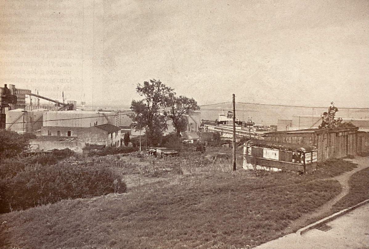 Vista parcial del sitio donde se construyó el Parque San Diego