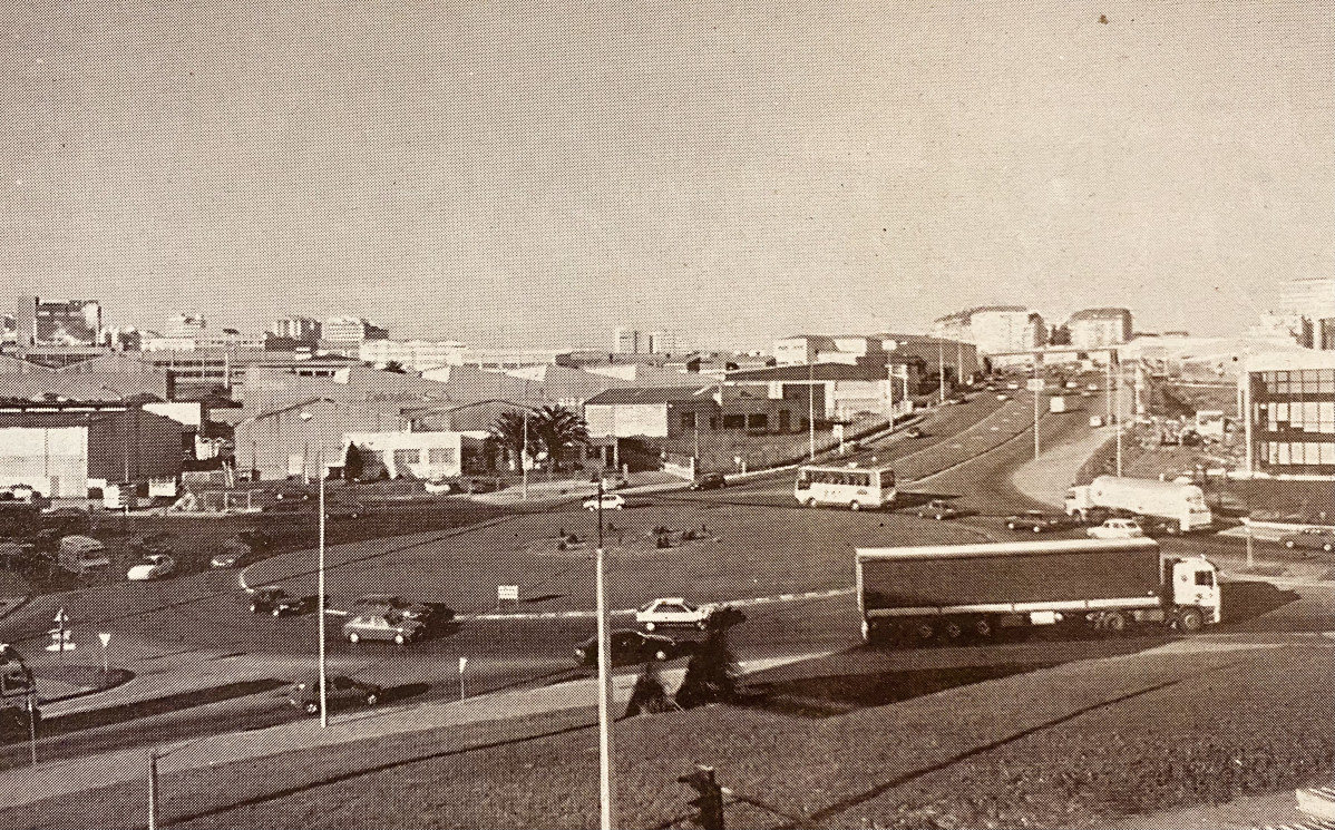 Glorieta de A Grela en 1997