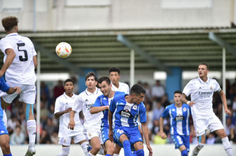 El Depor tropieza en Cantarrana ante el Real Madrid Castilla