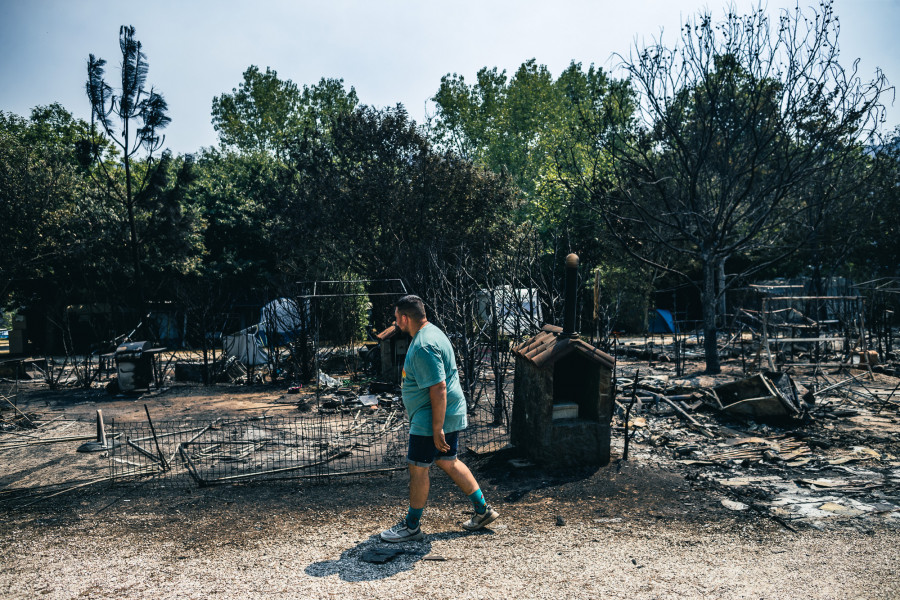 Estabilizado el fuego de Boiro, ya no quedan incendios activos en Galicia