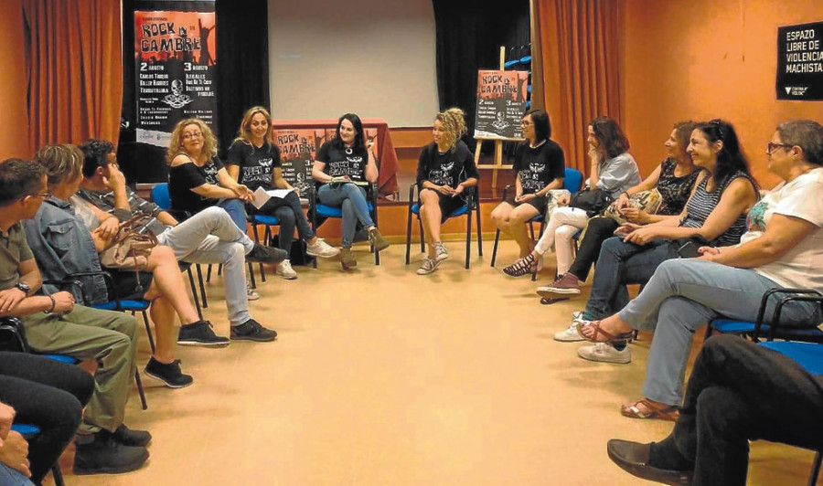 Cuatro mujeres ofrecen su visión sobre su rol en el mundo musical  en el marco del Rock in Cambre