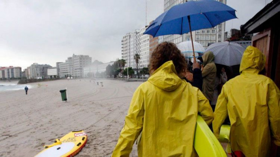 Llegan las tormentas y la bajada de temperaturas a Galicia