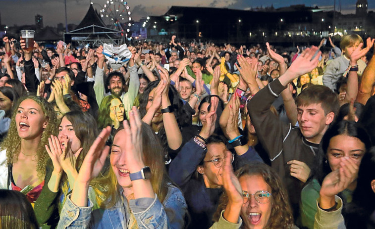 El festival Noroeste comenzó con Dorian y La Pegatina y continúa hoy con conciertos de Delaporte y Amparanoia