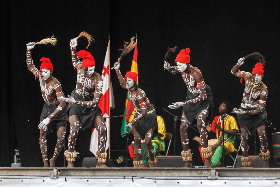 El Festival de Folclore reúne diferentes culturas en A Coruña